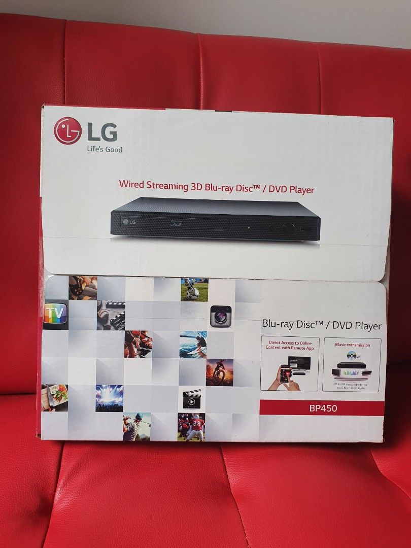 LG DVD player, TV & Home Appliances, TV & Entertainment, BluRay