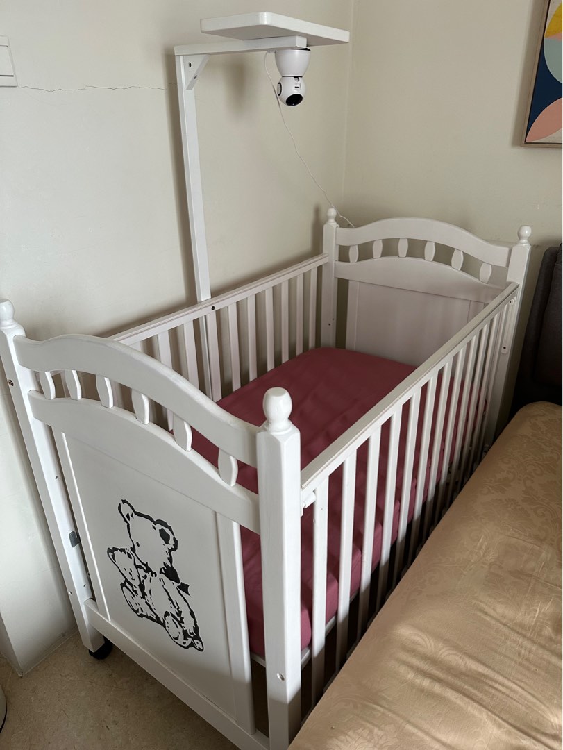 Little Equi Baby Box 4 Ways Brown Bear, Babies & Kids, Cots & Cribs