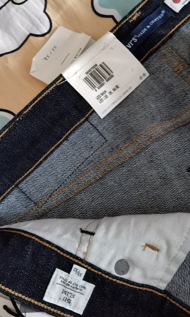Levis Made & Crafted Selvedge Made in Japan, Men's Fashion, Bottoms ...