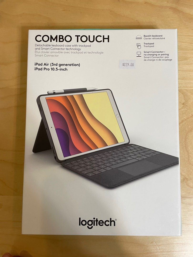 Logitech Combo Touch iPad Air (3rd generation), iPad Pro 10.5-inch ...