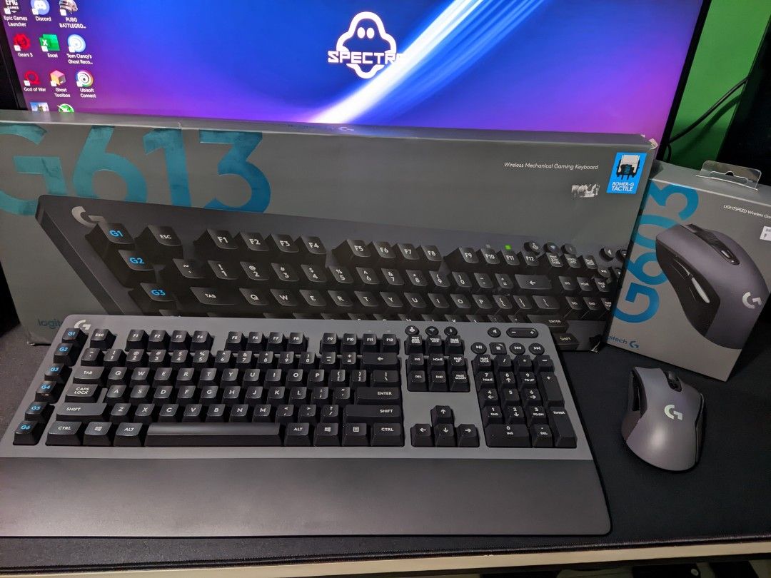Logitech g603 g613 combo top