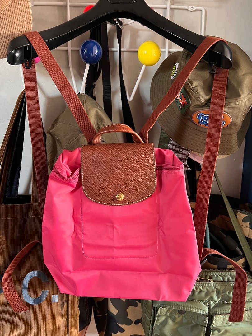 Le pliage backpack pink on sale