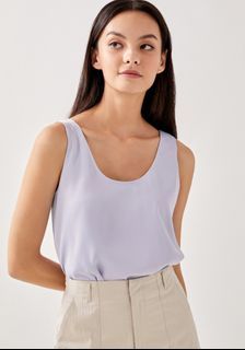 Love Bonito Trissa Satin Scoop Tank