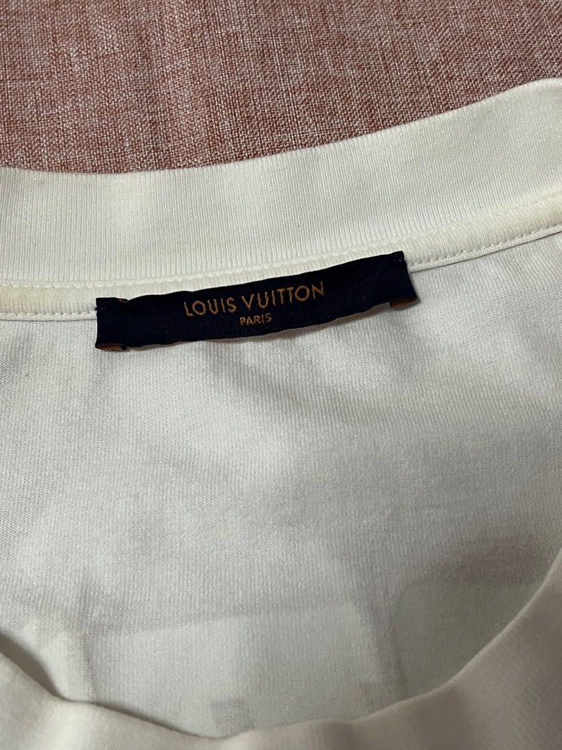 Louis Vuitton White NBA T shirt, Men's Fashion, Tops & Sets, Tshirts & Polo  Shirts on Carousell