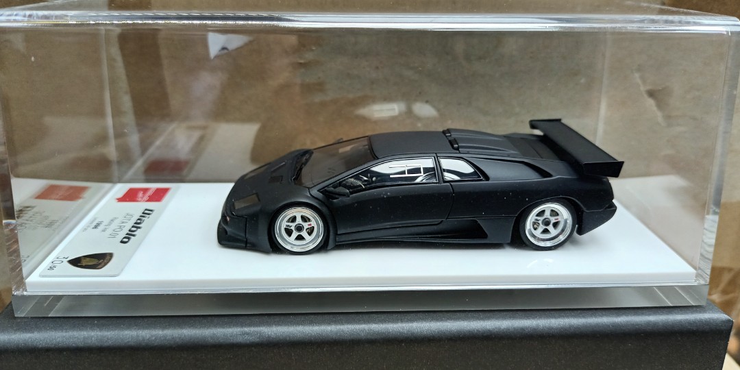 Makeup 1:43 Lamborghini Diablo JOTA PO.01 Racing ver 1996 black