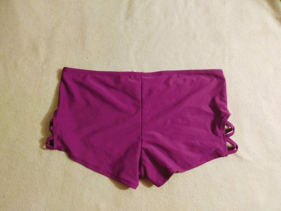 criss cross swim shorts