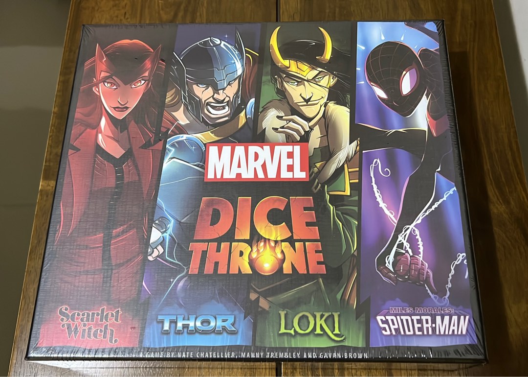 Marvel Dice Throne board game, Hobbies & Toys, Toys & Games on Carousell