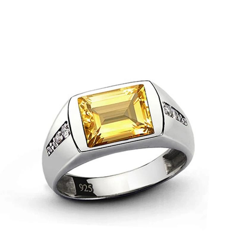 Classic PLUS Men s Custom Ring with Basic Option 925 Natural