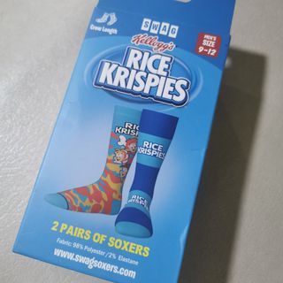 Men's Retro Socks 2 in 1 Pack - Kellogg's Rice Krispies