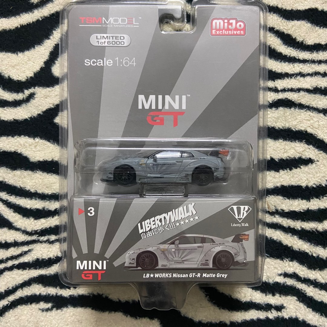 Mini GT #3 - LBWK Nissan GTR35, Hobbies & Toys, Toys & Games on Carousell