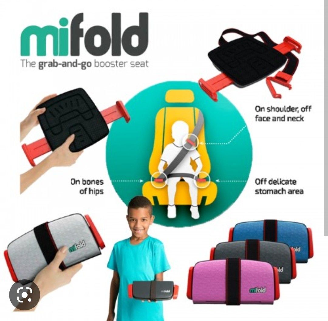 Mobile Mifold Booster Seat, Babies & Kids, Going Out, Car Seats on Carousell