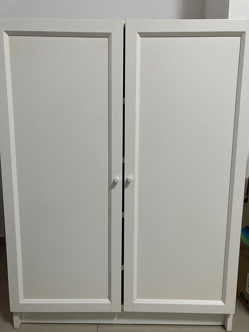 Modified IKEA Billy Bookcase 5 Shelves with Doors