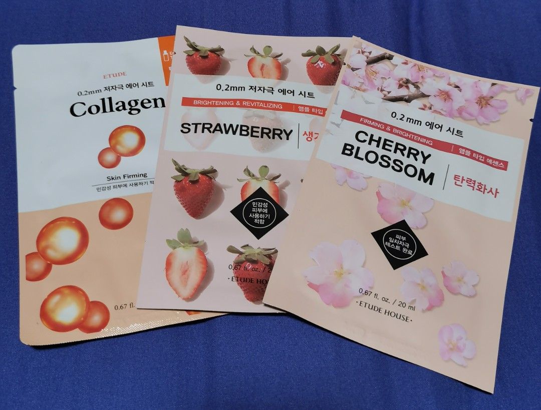 Etude House Moistfull collagen sheet mask (14 pcs), Beauty & Personal