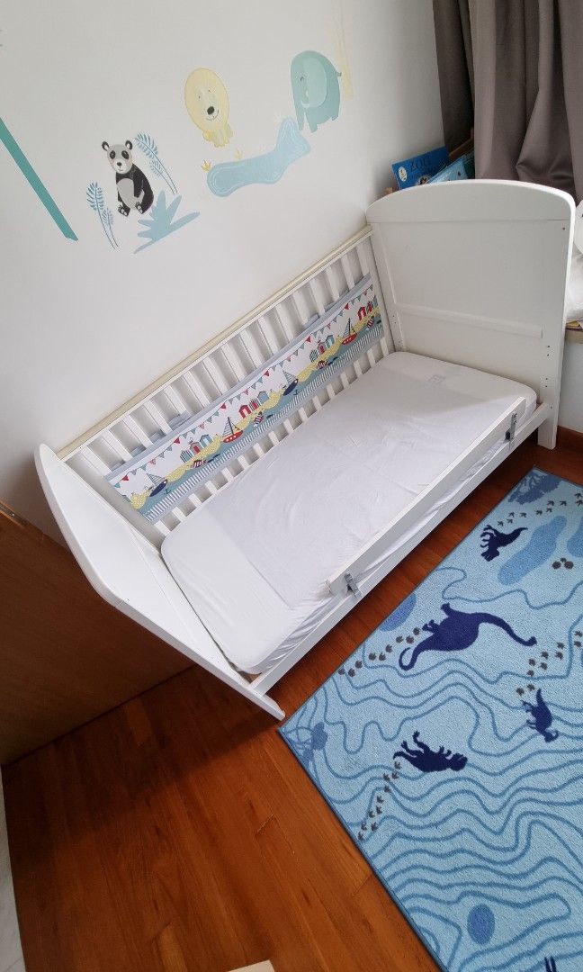 Mothercare Harbour Cot Bed + Changing Unit, Babies & Kids, Baby Nursery