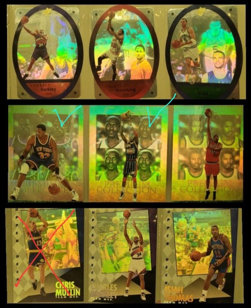 NBA cards hologram, Jordan, Magic, Bird, Hardaway,, Hobbies & Toys,  Memorabilia & Collectibles, Vintage Collectibles on Carousell