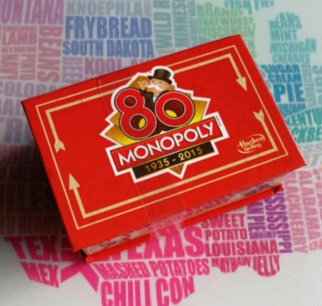 Monopoly Notepad New Monopoly 80th Anniversary NotePad, Hobbies & Toys, Toys & Games on ...