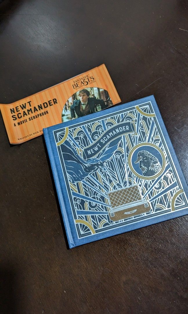 Newt Scamander Fantastic Beasts Movie Scrapbook, Hobbies & Toys, Books