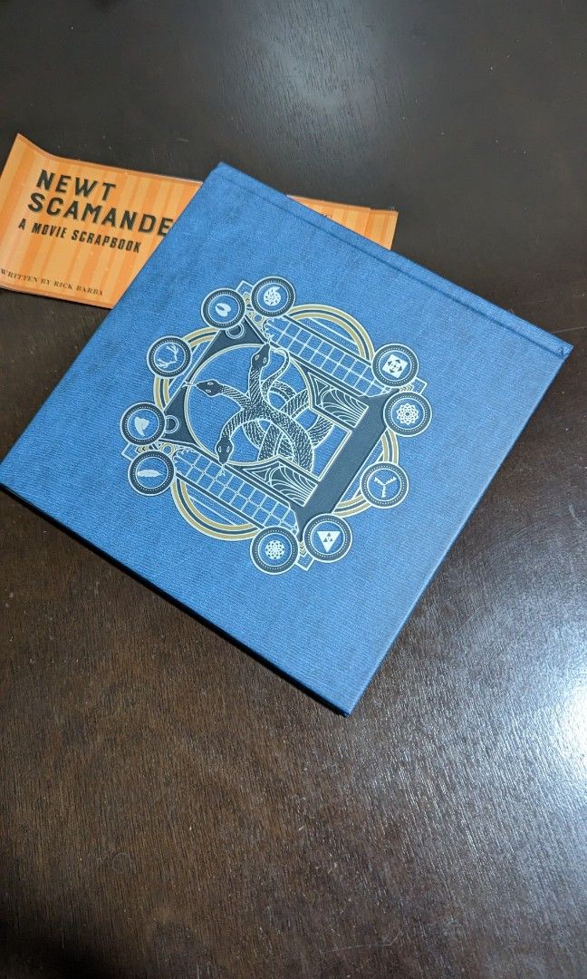 Newt Scamander Fantastic Beasts Movie Scrapbook, Hobbies & Toys, Books