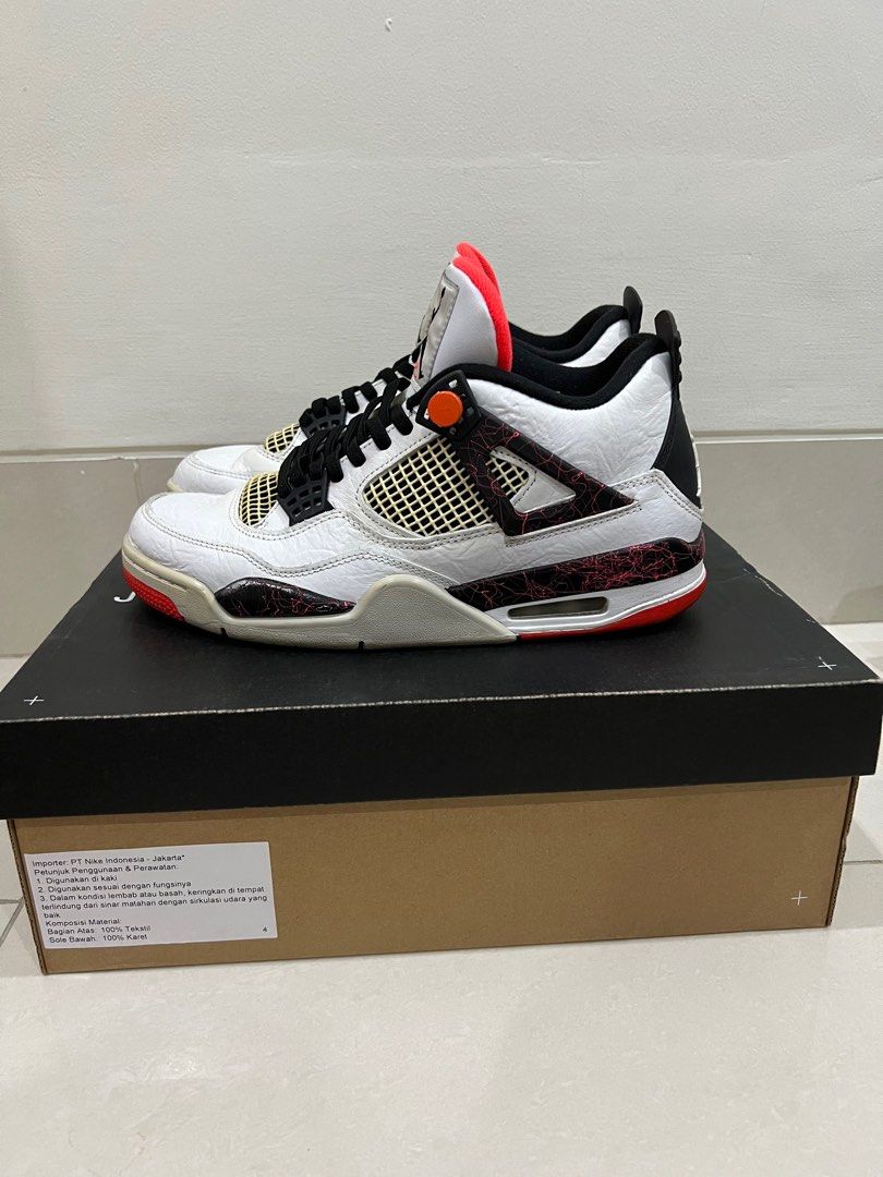Nike Air Jordan 4 orange authentic original mulus rare