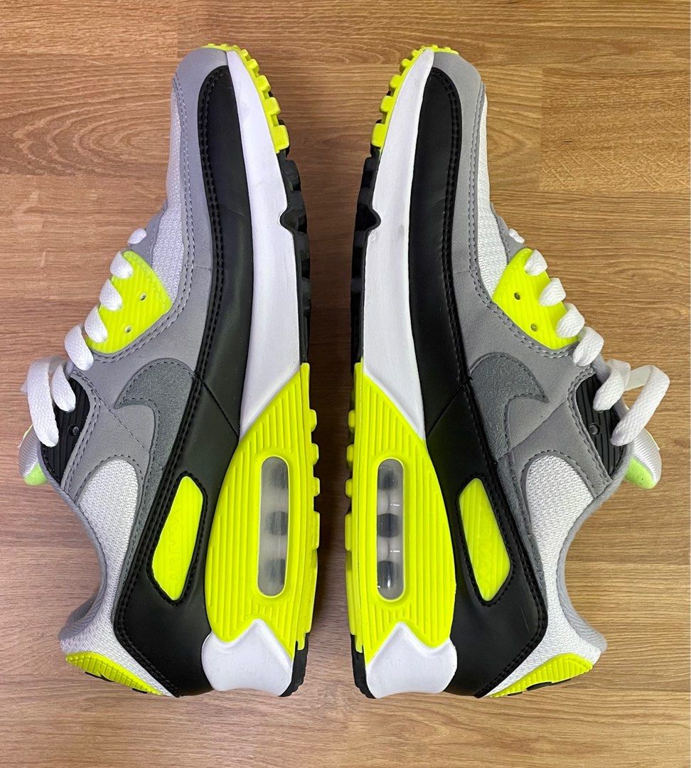 womens nike air max neon yellow