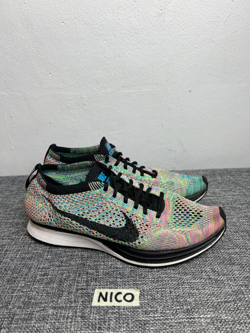 Nike flyknit racer multicolor damen hot sale