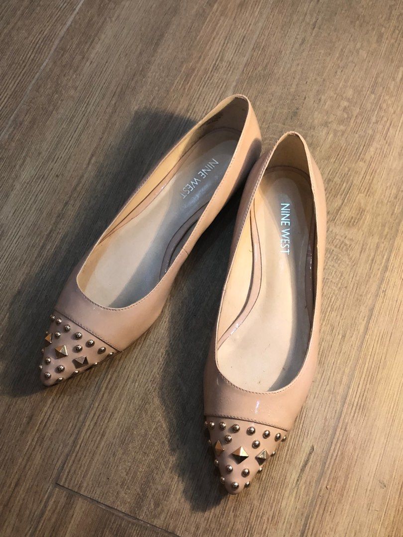Nine West Blush Pink Flats