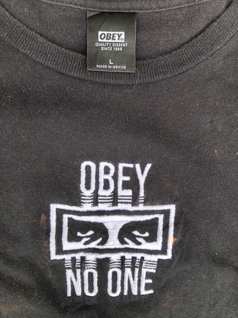 obey propaganda shirt, Men's Fashion, Activewear on Carousell