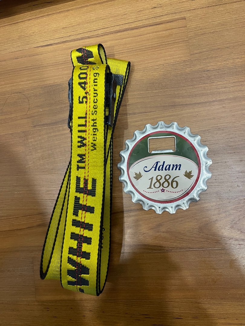 Off white belt yellow OG Luxury Accessories on Carousell