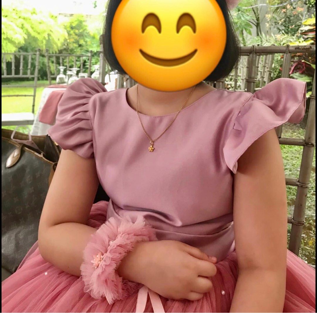 Accessories for old rose hot sale gown