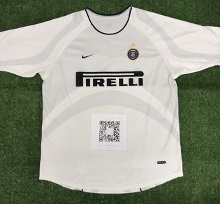 Original size L Inter Milan jersey jersi away 2001 / 2002