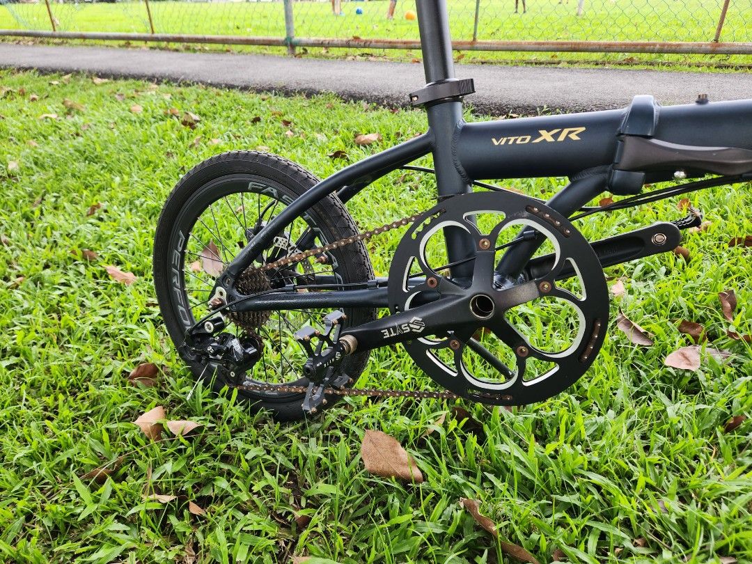 Pacific Vito XR Folding bike Foldie full hydraulic Disc Brake, Sports