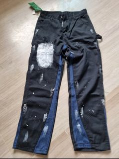 Workwear Denim Carpenter Pants Size 32, 名牌, 服裝- Carousell