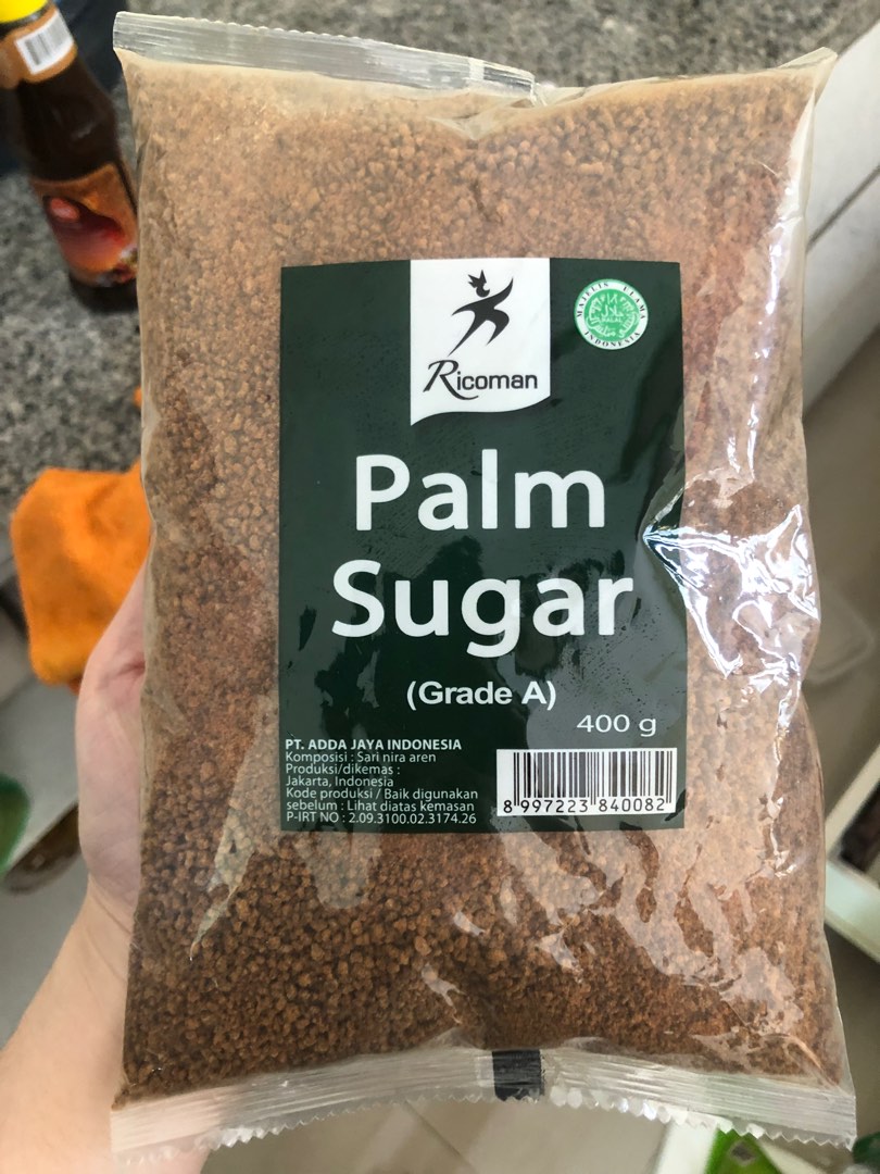 Palm sugar 400gram 400gr gula kelapa 400 gram gr, Kitchen