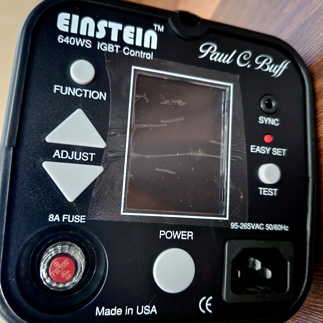 Paul C Buff Einstein Flash Unit, Photography, Photography Accessories