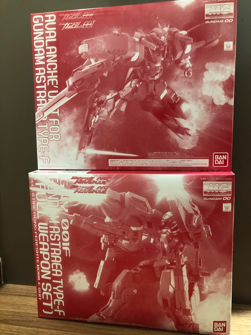 MG 1/100 AVALANCHE Dash Unit Gundam Astraea TYPE-F Premium Bandai Japan