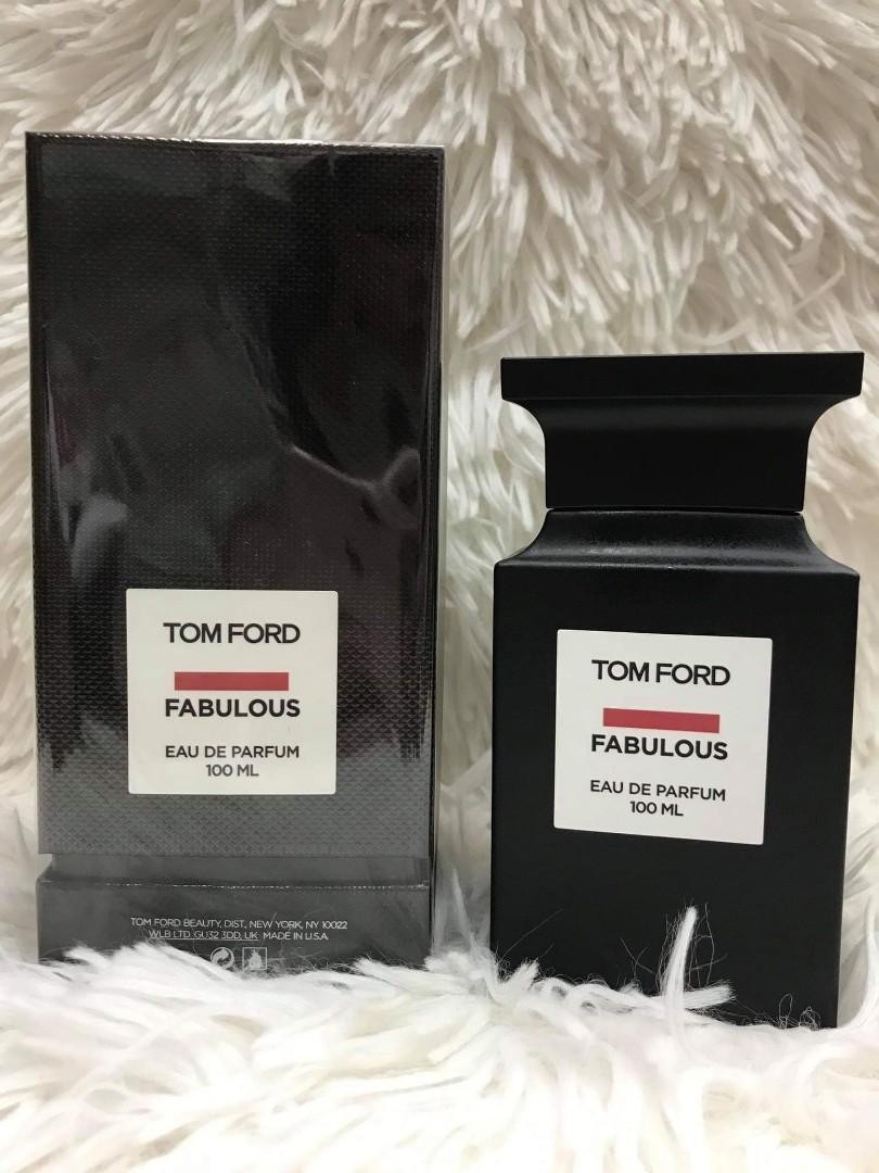 Perfume Tom Ford Fabulous 100ML Perfume Tester QUALITY CLEAR STOCK FREE  POST NEW, Beauty & Personal Care, Fragrance & Deodorants on Carousell
