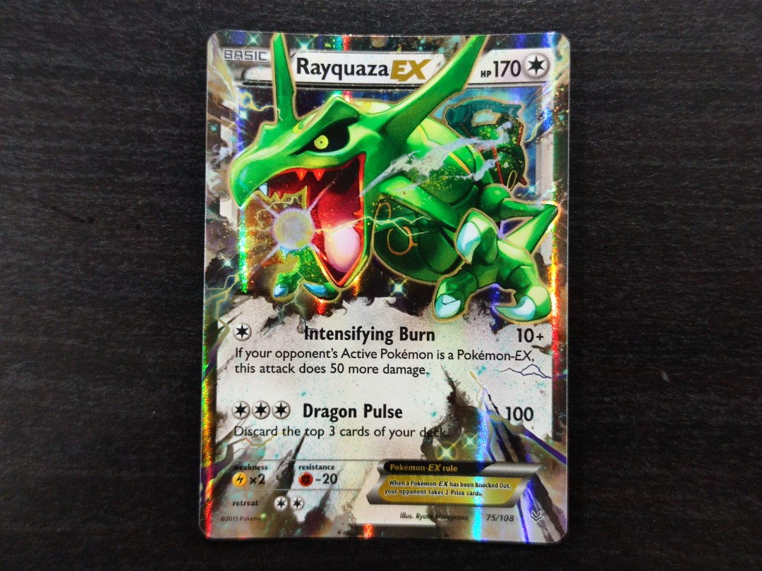 Rayquaza EX - 75/108 - Ultra Rare