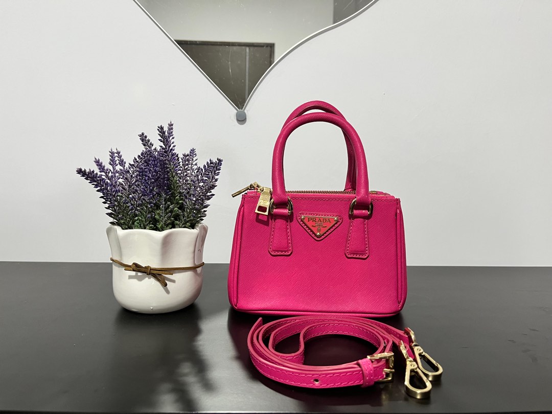 Prada Galleria Mini Bag, Women's Fashion, Bags & Wallets, Cross-body Bags  on Carousell