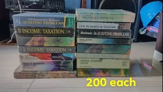 PRE-LOVED ACCOUNTING BOOKS FOR SALE!!