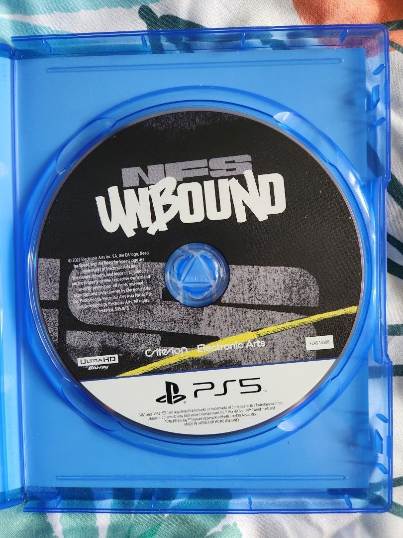 2023 PS5 NFS Unbound EA Need for Speed Racing Brand New Sealed