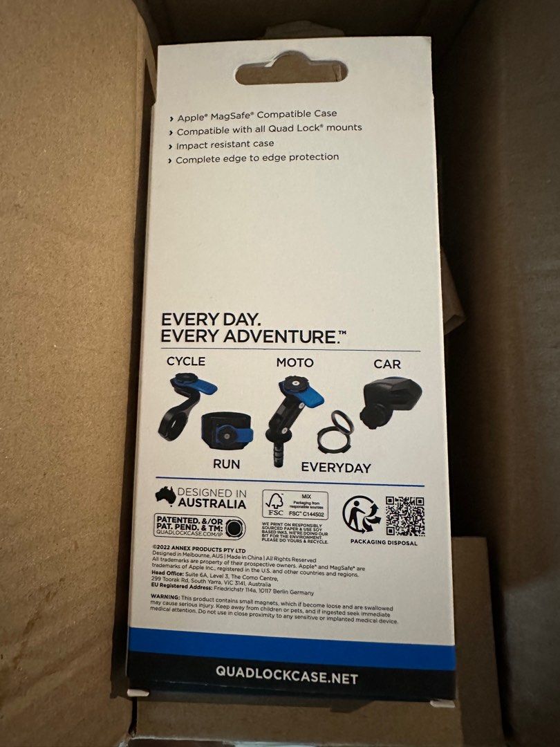 Quad Lock MAG Case (iPhone 14 Pro Max), Mobile Phones & Gadgets, Mobile