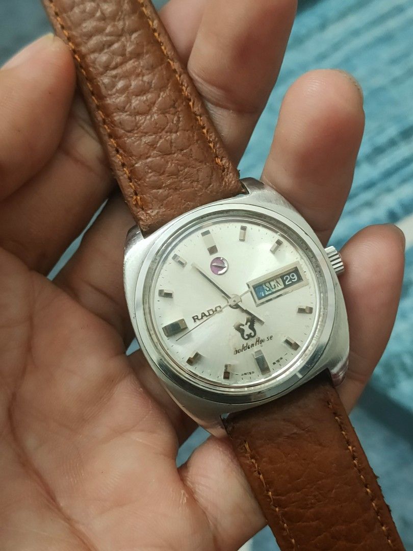 Rado day date new arrivals watches