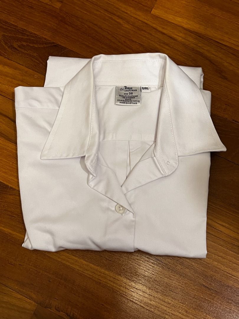 RAFFLES JC uniform, Women's Fashion, Tops, Blouses on Carousell