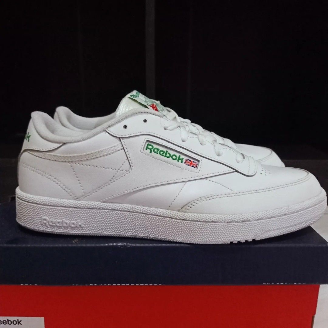 reebok c85 green