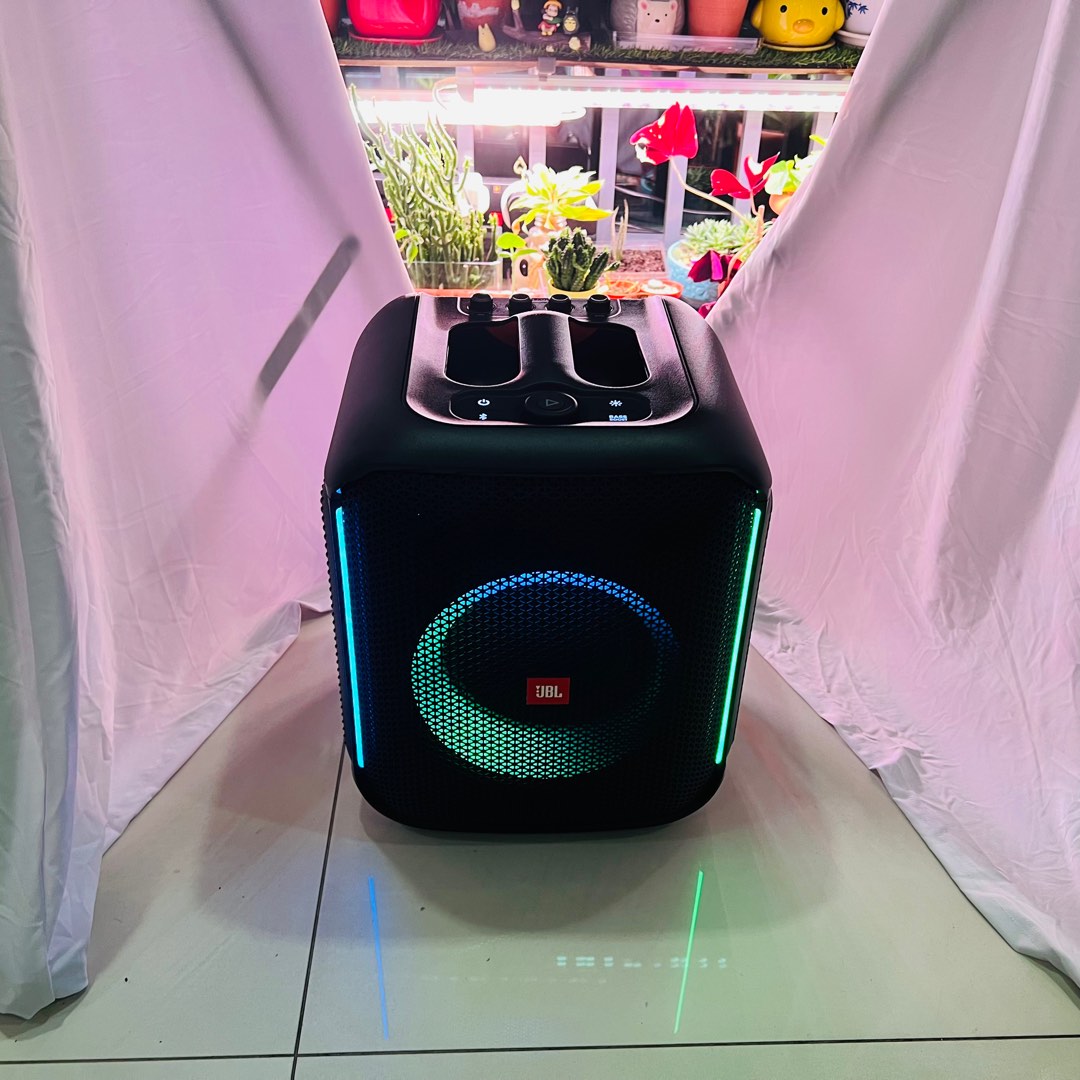 [Rental] JBL Party Box Encore Battery Powered Bluetooth Speaker with 2 Wireless Mics, Audio