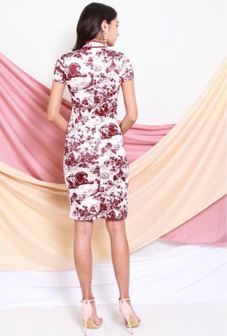 Cheongsam 2024 midi dress