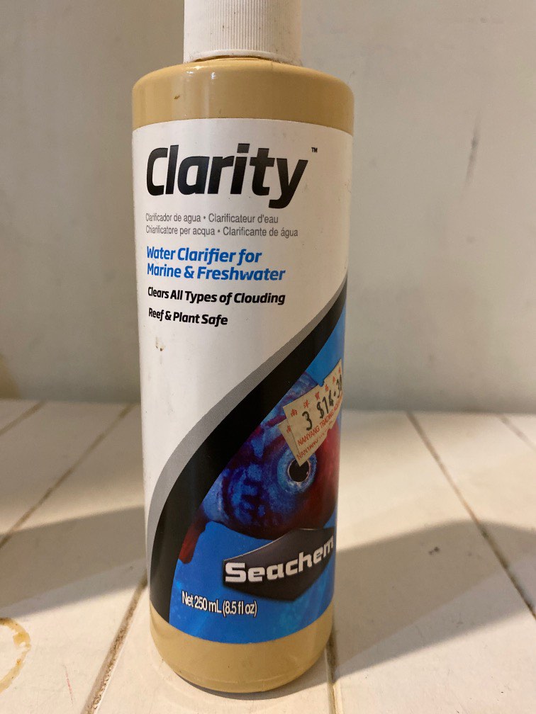 Seachem Clarity 250ml Pet Supplies Homes Other Pet