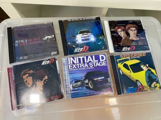 Initial d anime Mamga song Soundtrack CD AE86 JAPAN 4 SOUND FILES vol.1