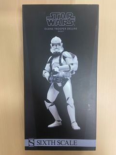 Sideshow Star Wars Clone Trooper Deluxe Shiny