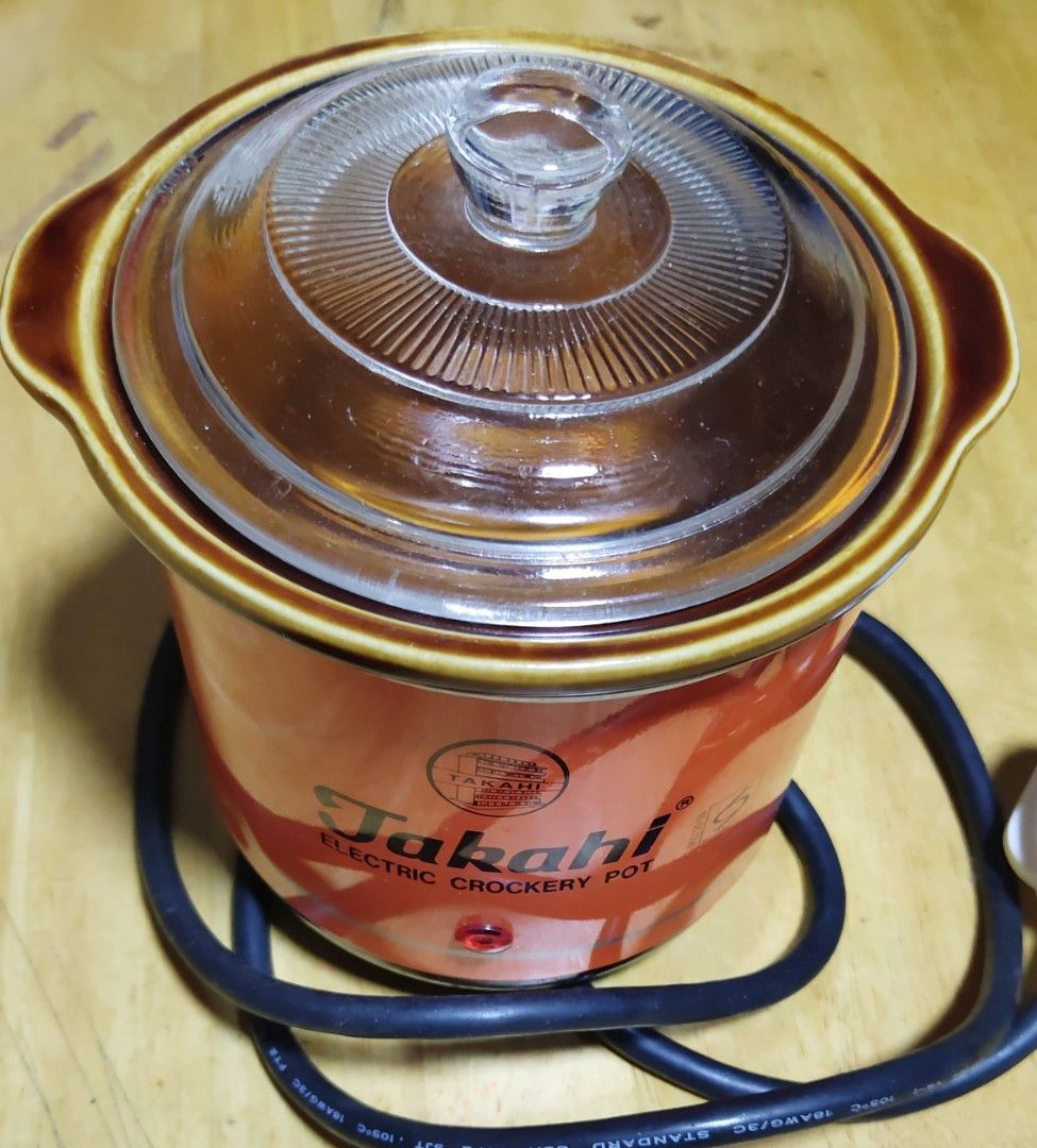 Jakahi slow cooker water bath cooker yang sheng cooker 4 pcs, TV & Home